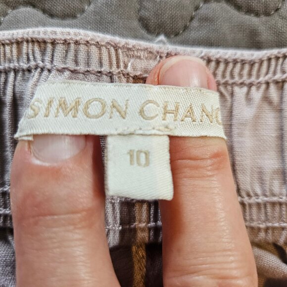 Simon Chang Button Cuff Trousers - Picture 7 of 9